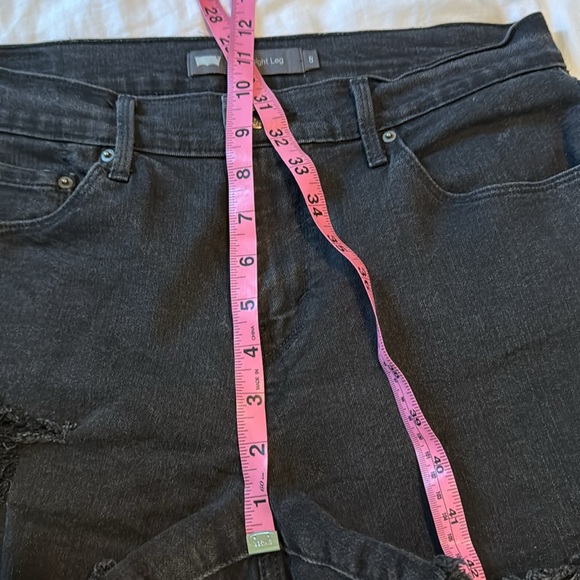 Levi’s 505 straight leg jeans turned shorts - Picture 9 of 10